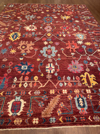 Oushak NJ2814 - 10 x 13.6