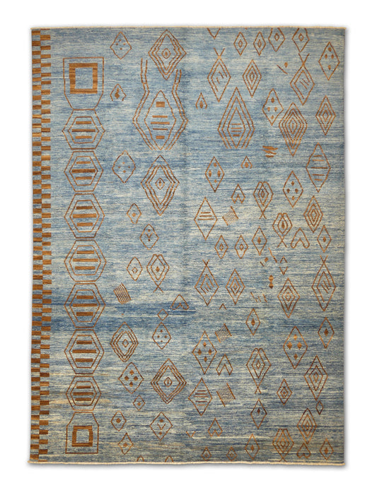 Moroccan NJ2967 - 10 x 13.9