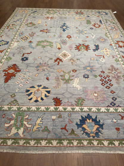 Oushak NJ3751 - 9.3 x 12.4
