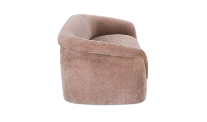 109" Blush Upholstered Sofa
