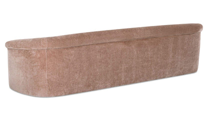 109" Blush Upholstered Sofa