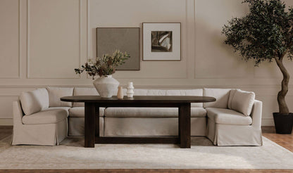 39" Beige Upholstered Accent Chair