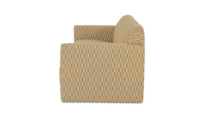 90" Chartreuse Upholstered Sofa