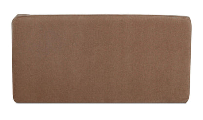59.8" Mocha Upholstered Right Facing Right Arm Facing Chair