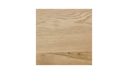 38" Natural Solid Oak Coffee Table