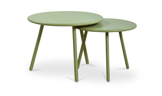 23.62" Green Coffee Table