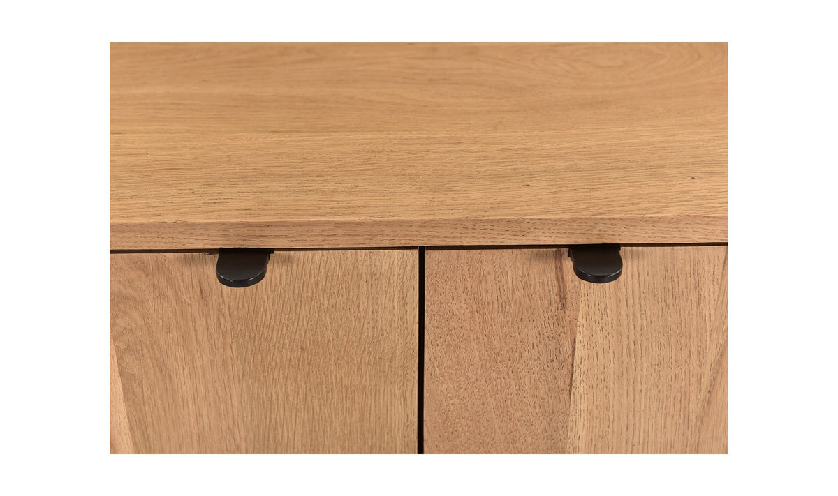 40" Natural Solid Oak Cabinet
