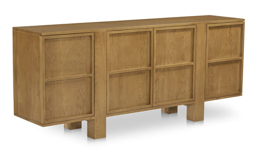 74" Brown Sideboard