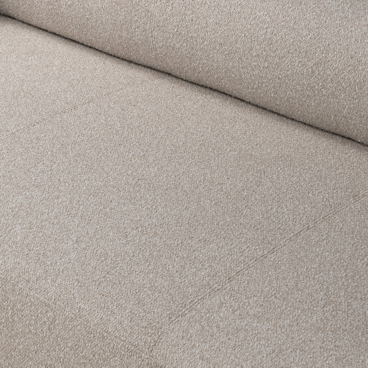 94" Pewter Boucle Upholstered Sofa