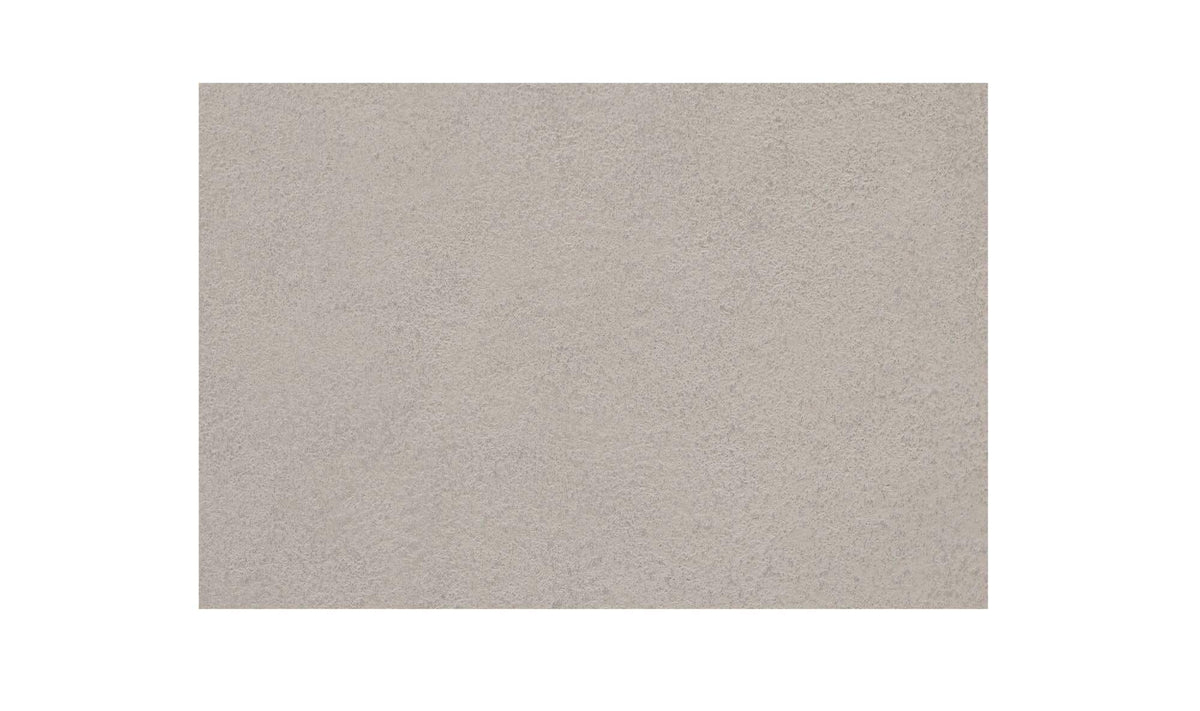 40" Cream Concrete Outdoor Coffee Table