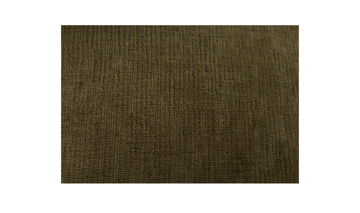 33.46" Dark Green Upholstered Slipper Chair