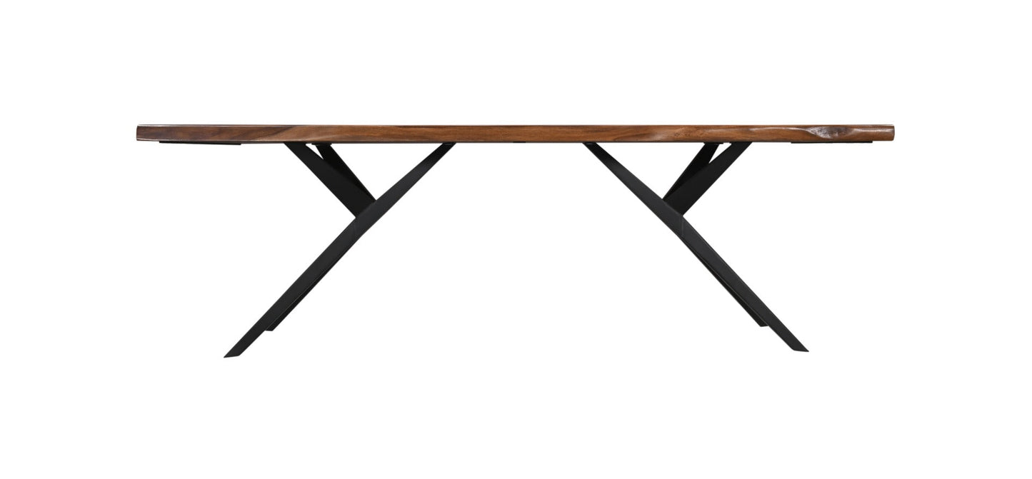 94" Natural Sheesham Dining Table