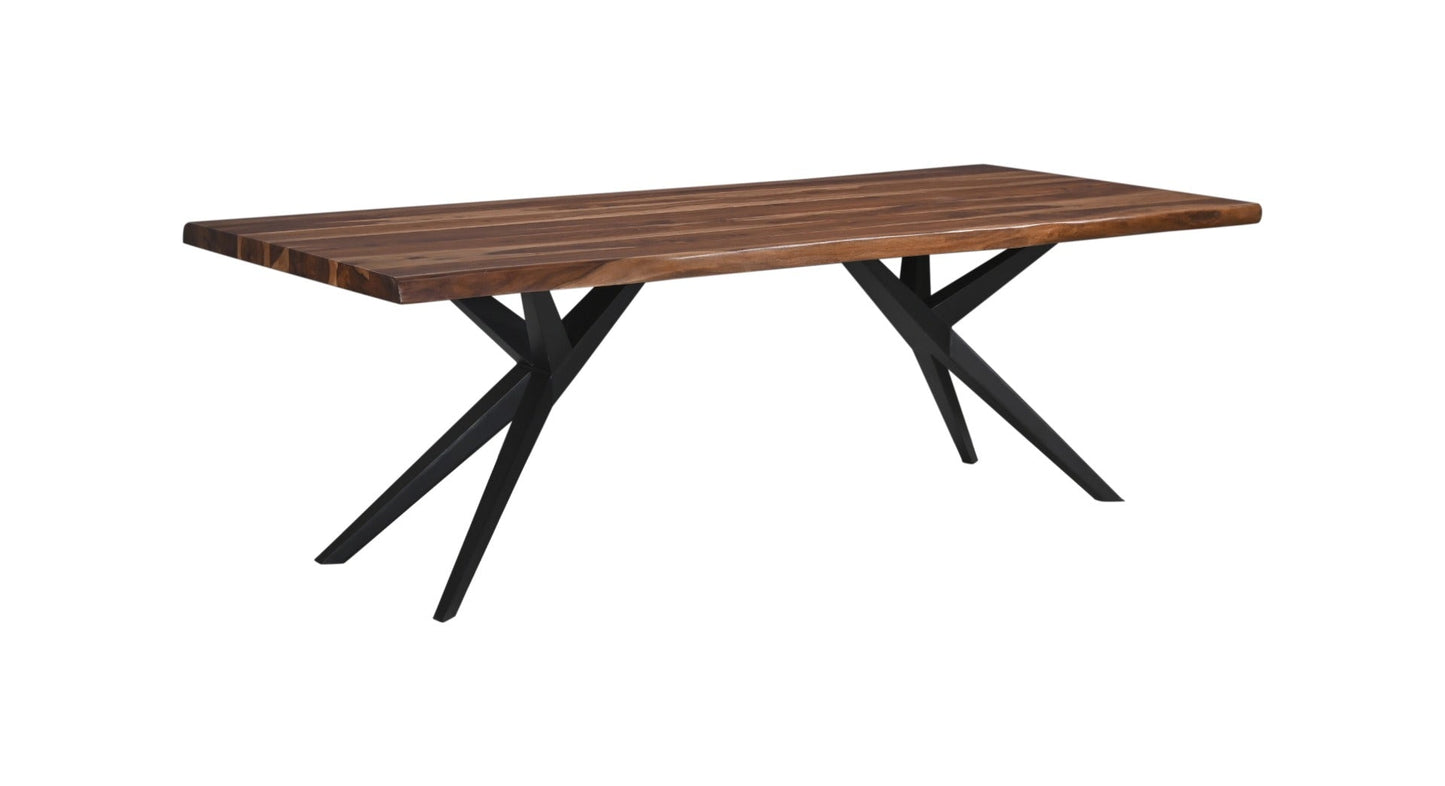 94" Natural Sheesham Dining Table