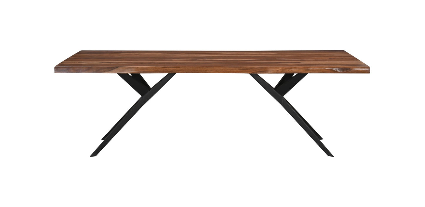 94" Natural Sheesham Dining Table