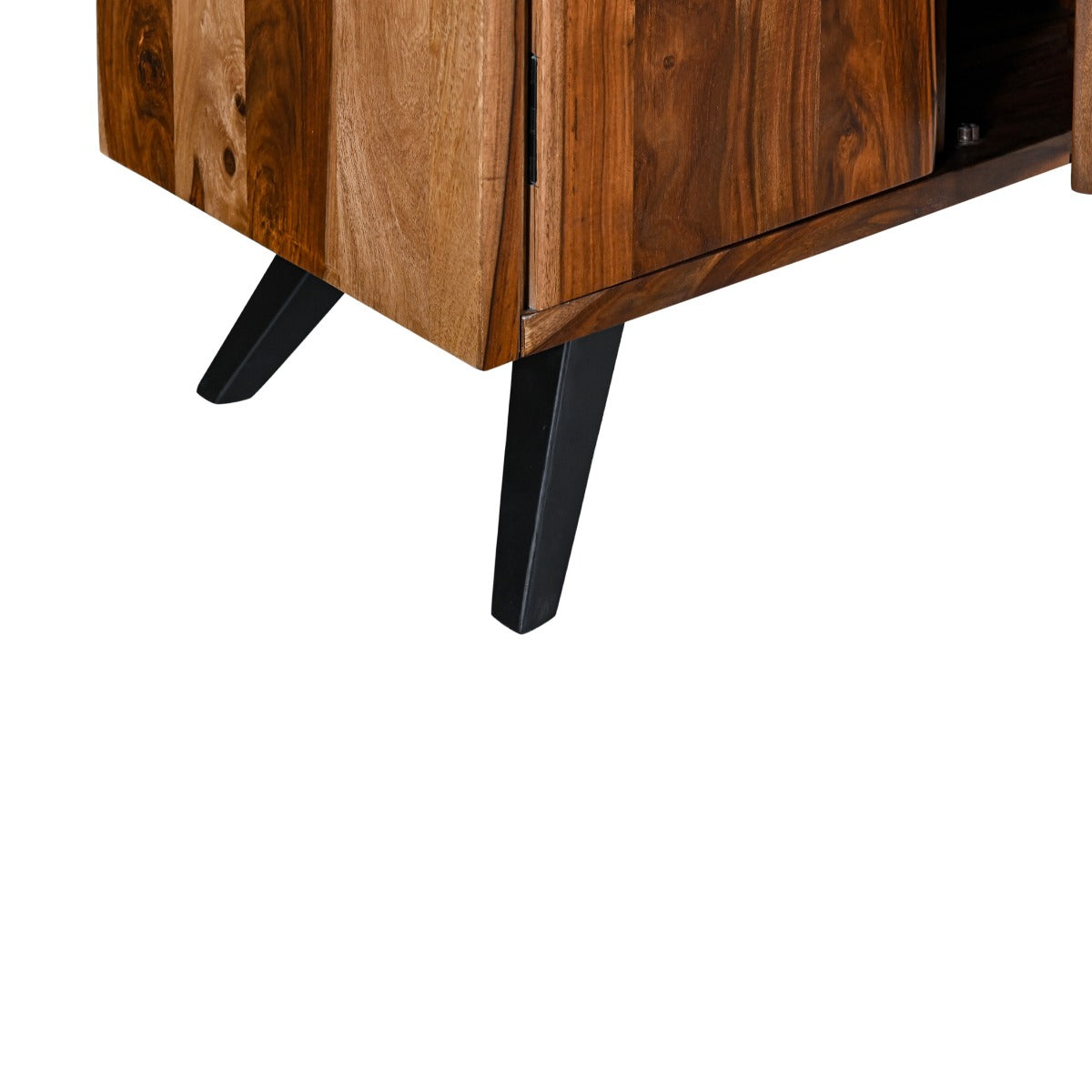 90" Natural Sheesham Wood Sideboard