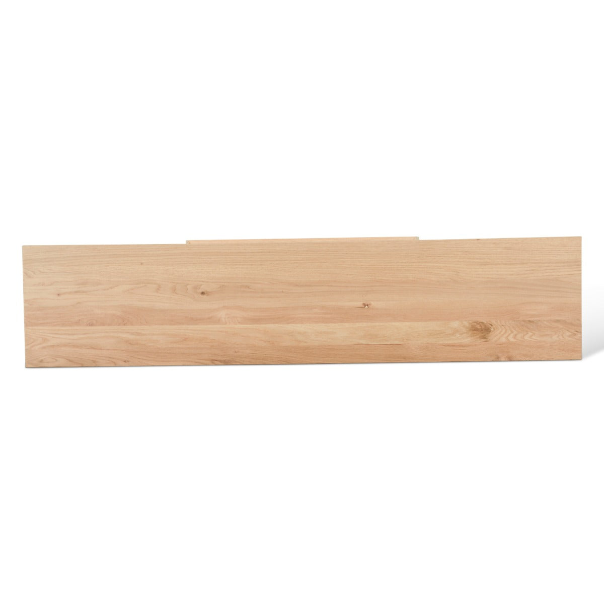 68" Natural Oak Wood Console Table