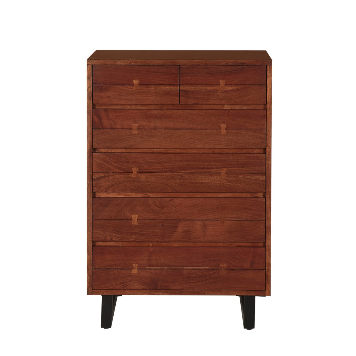 34" Walnut Wood Chest