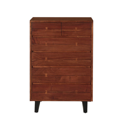 34" Walnut Wood Chest