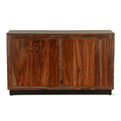 62" Natural Sheesham Wood Dresser