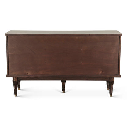 55" Dark Sienna Mango Wood Sideboard
