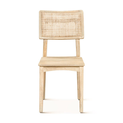 17" Dining Chair in Natural White