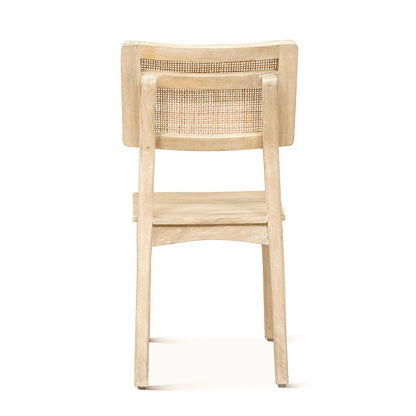 17" Dining Chair in Natural White