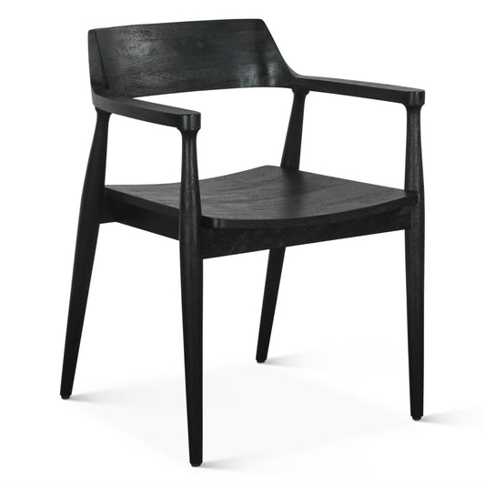 23" Dining Chair in Black