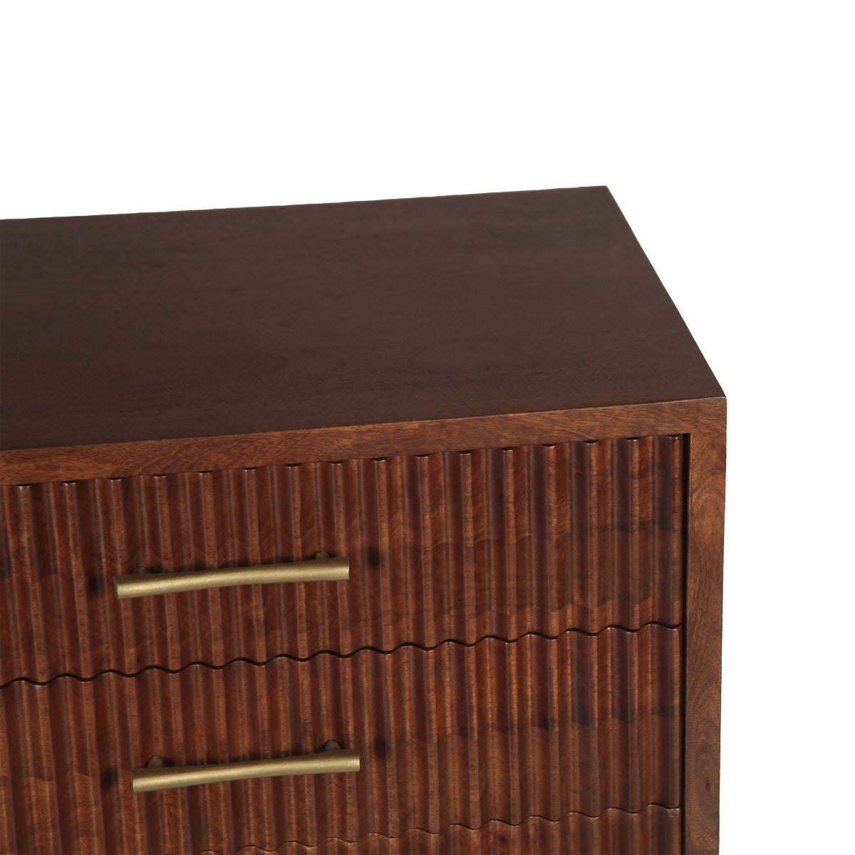 26" Honey Brown Nightstand