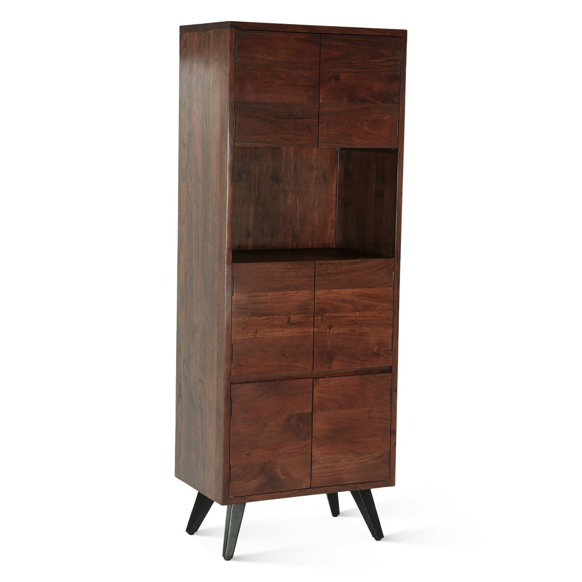 28" Walnut Bar Cabinet