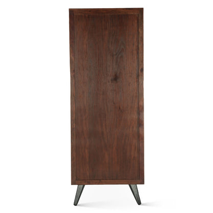 28" Walnut Bar Cabinet