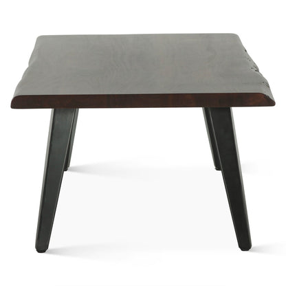 50" Walnut Acacia Wood Coffee Table