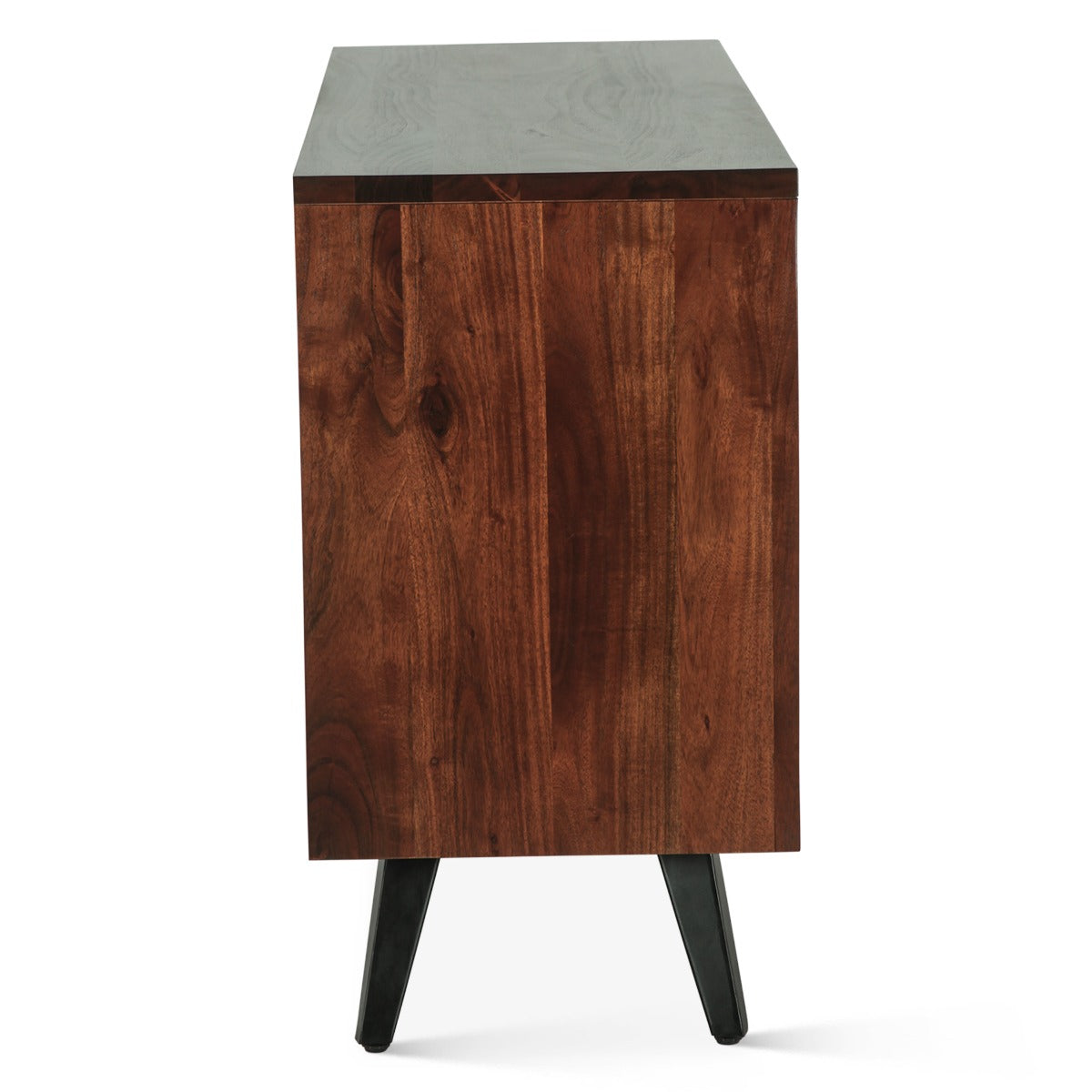 54" Walnut Acacia Wood Sideboard