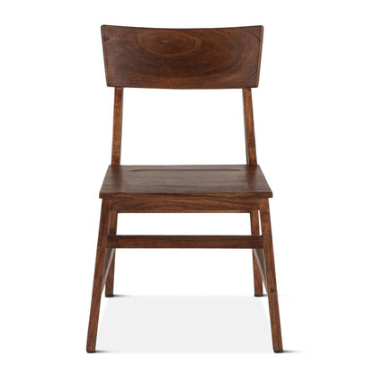22" Dining Chair in Walnut Wood