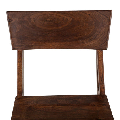 22" Dining Chair in Walnut Wood