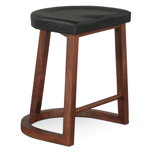 17.5" Walnut Stool