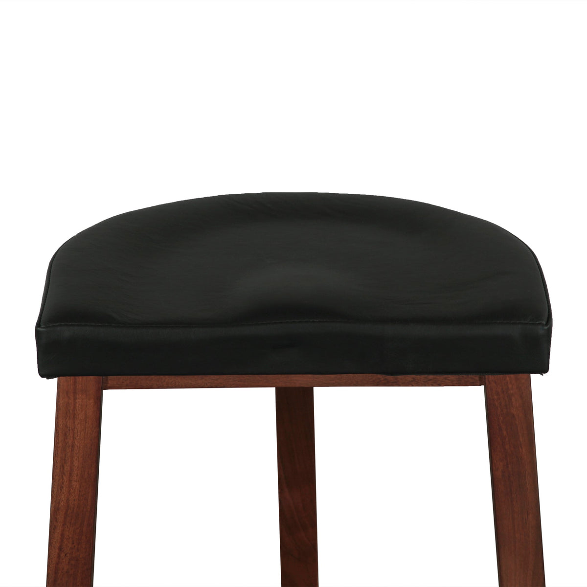 17.5" Walnut Stool