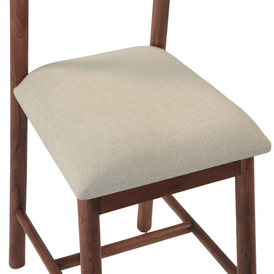 20" Walnut Dining Chair