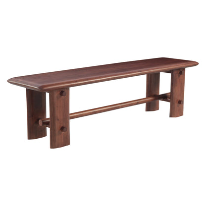 64" Walnut Dining Table