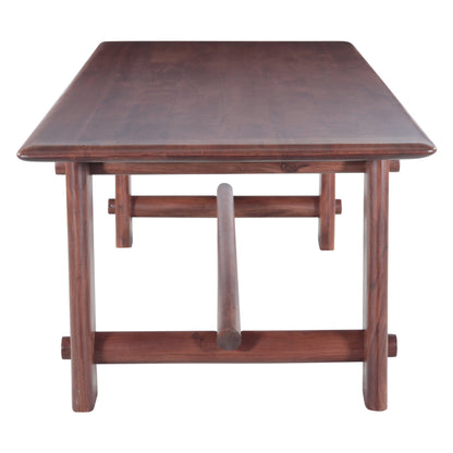 102" Walnut Dining Table