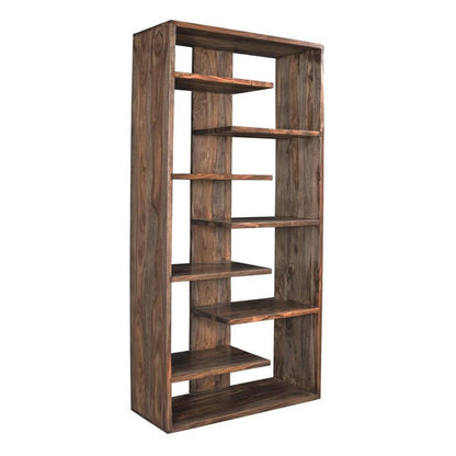 34" Brownstone Sheesham Wood Bookshelf