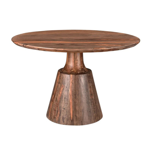 46" Brownstone Round Dining Table