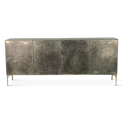 83" Desert Patina Iron Buffet