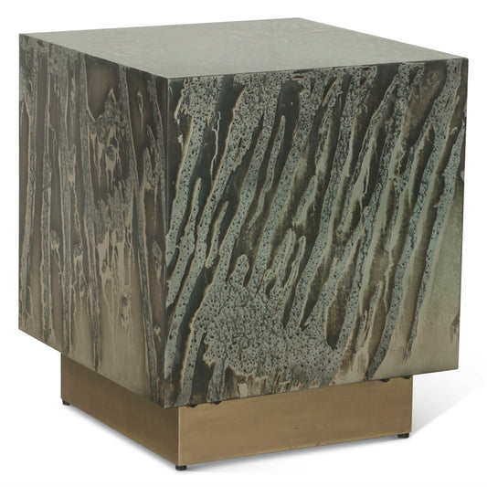 20" Desert Patina Side Table