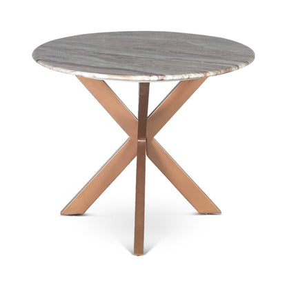 70" Sawar Marble Oval Dining Table