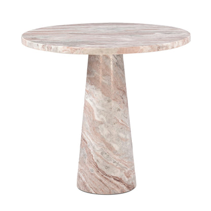 30" Brown Toronto Marble Round Dining Table