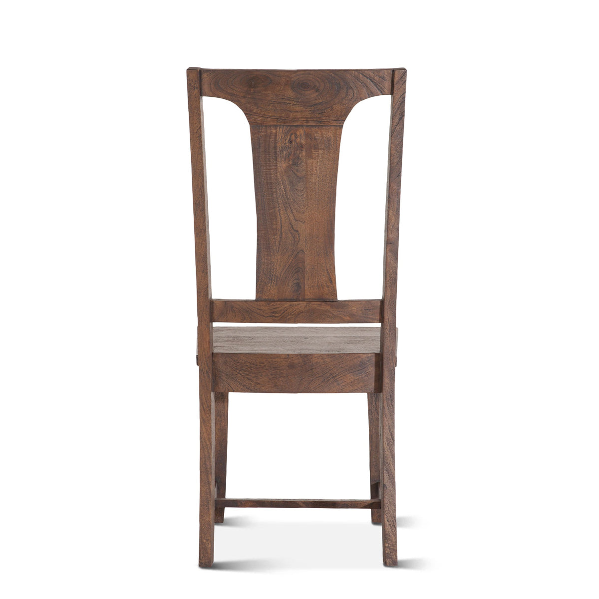 18" Weathered Mango Wood Dining Chair