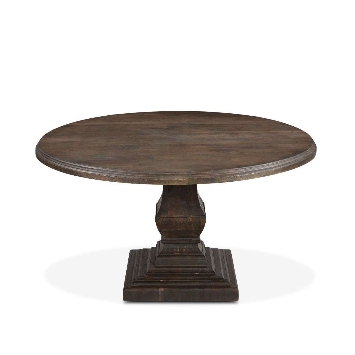 48" Weathered Mango Round Dining Table
