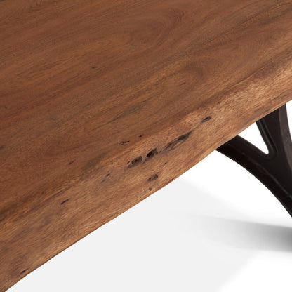 106" Raw Walnut Live Edge Dining Table