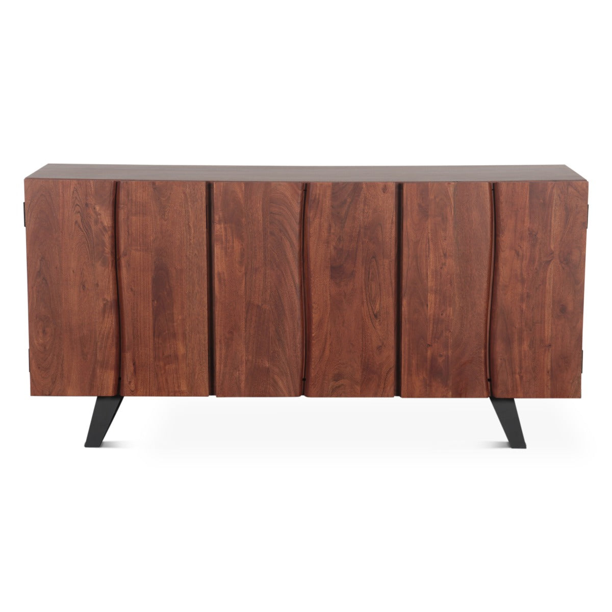 68" Raw Walnut Acacia Wood Sideboard
