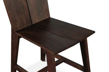18" Coffee Bean Wood Dining Chair
